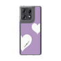 スリムプロテクションケース［ Two Hearts - Purple ］