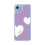 スリムプロテクションケース［ Two Hearts - Purple ］