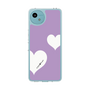 スリムプロテクションケース［ Two Hearts - Purple ］