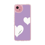 スリムプロテクションケース［ Two Hearts - Purple ］