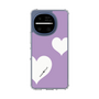 スリムプロテクションケース［ Two Hearts - Purple ］