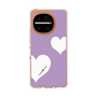 スリムプロテクションケース［ Two Hearts - Purple ］