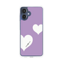 スリムプロテクションケース［ Two Hearts - Purple ］