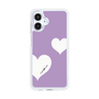スリムプロテクションケース［ Two Hearts - Purple ］