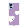 スリムプロテクションケース［ Two Hearts - Purple ］