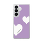 スリムプロテクションケース［ Two Hearts - Purple ］