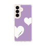 スリムプロテクションケース［ Two Hearts - Purple ］