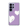 スリムプロテクションケース［ Two Hearts - Purple ］