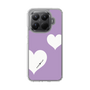 スリムプロテクションケース［ Two Hearts - Purple ］