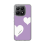 スリムプロテクションケース［ Two Hearts - Purple ］