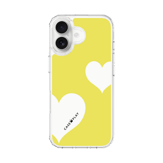 スリムプロテクションケース［ Two Hearts - Yellow ］