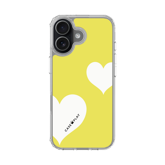 スリムプロテクションケース［ Two Hearts - Yellow ］