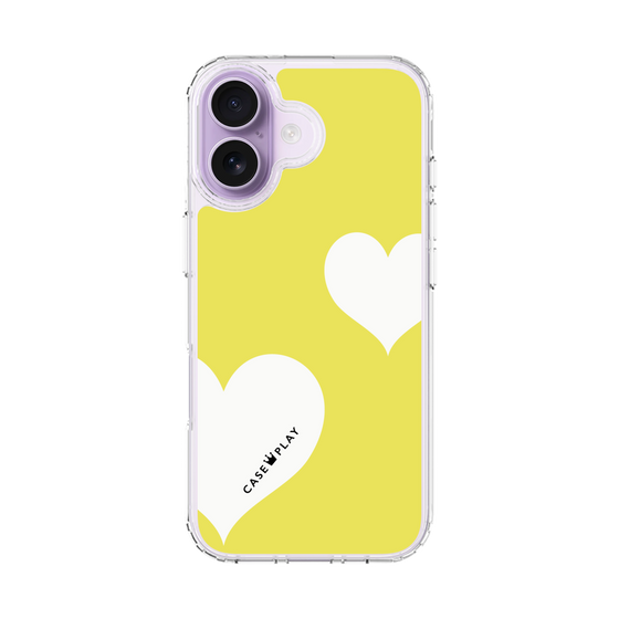スリムプロテクションケース［ Two Hearts - Yellow ］