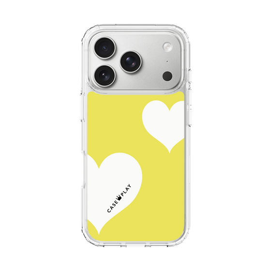 スリムプロテクションケース［ Two Hearts - Yellow ］