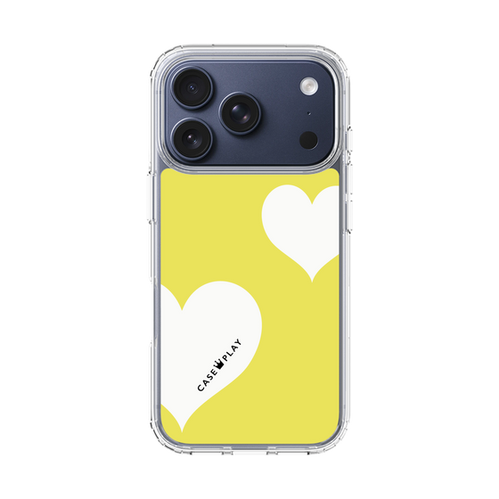 スリムプロテクションケース［ Two Hearts - Yellow ］