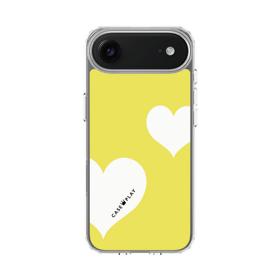 スリムプロテクションケース［ Two Hearts - Yellow ］