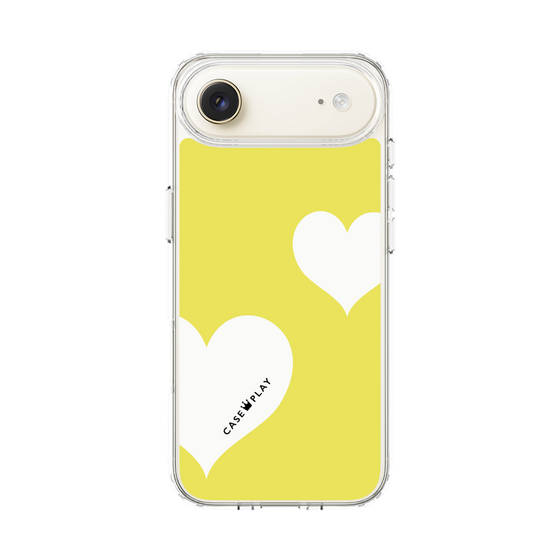 スリムプロテクションケース［ Two Hearts - Yellow ］