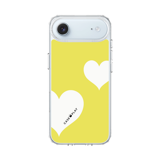 スリムプロテクションケース［ Two Hearts - Yellow ］