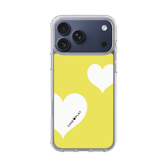 スリムプロテクションケース［ Two Hearts - Yellow ］
