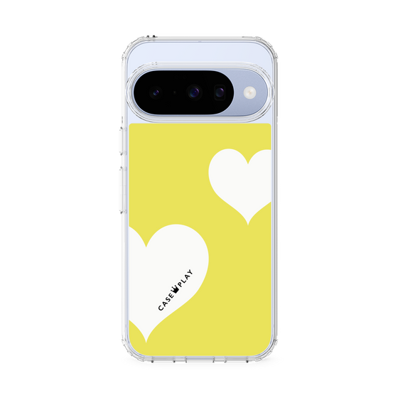 スリムプロテクションケース［ Two Hearts - Yellow ］