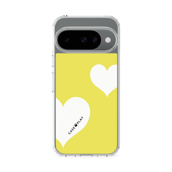 スリムプロテクションケース［ Two Hearts - Yellow ］