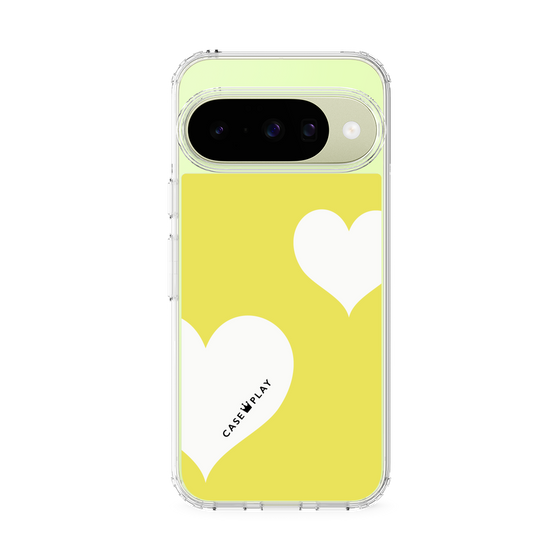 スリムプロテクションケース［ Two Hearts - Yellow ］