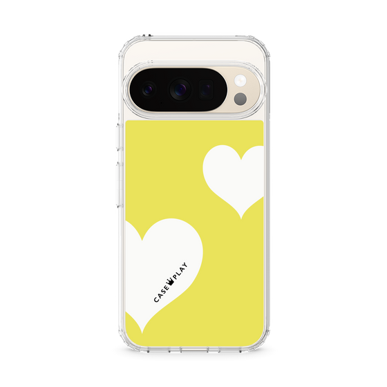 スリムプロテクションケース［ Two Hearts - Yellow ］