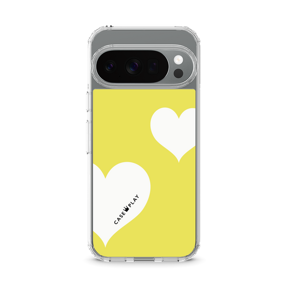 スリムプロテクションケース［ Two Hearts - Yellow ］