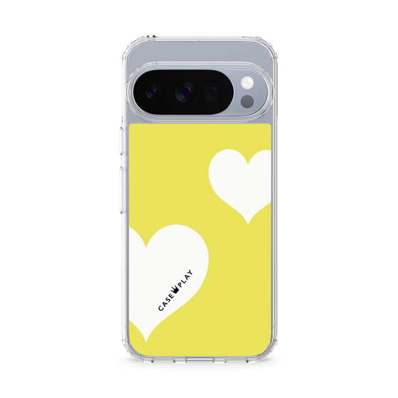 スリムプロテクションケース［ Two Hearts - Yellow ］
