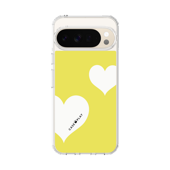 スリムプロテクションケース［ Two Hearts - Yellow ］