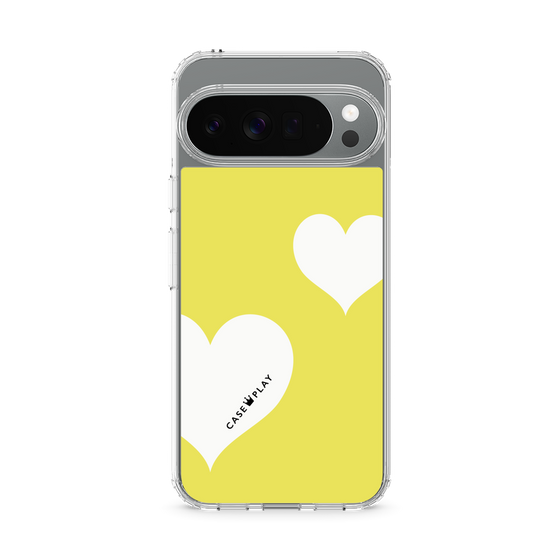 スリムプロテクションケース［ Two Hearts - Yellow ］