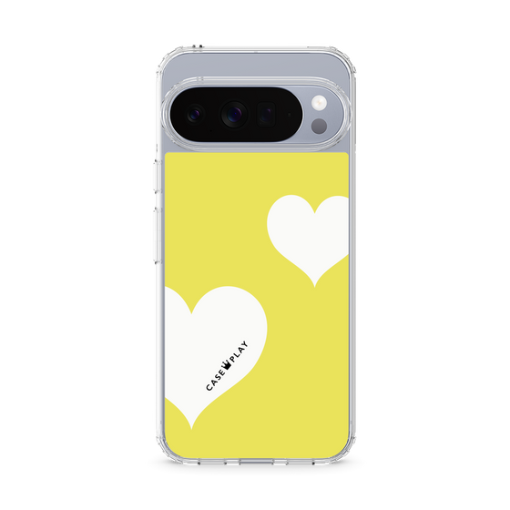 スリムプロテクションケース［ Two Hearts - Yellow ］