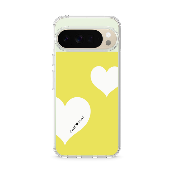 スリムプロテクションケース［ Two Hearts - Yellow ］
