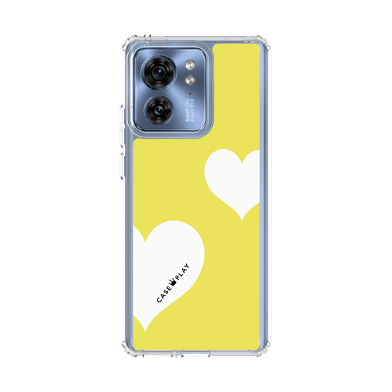 スリムプロテクションケース［ Two Hearts - Yellow ］
