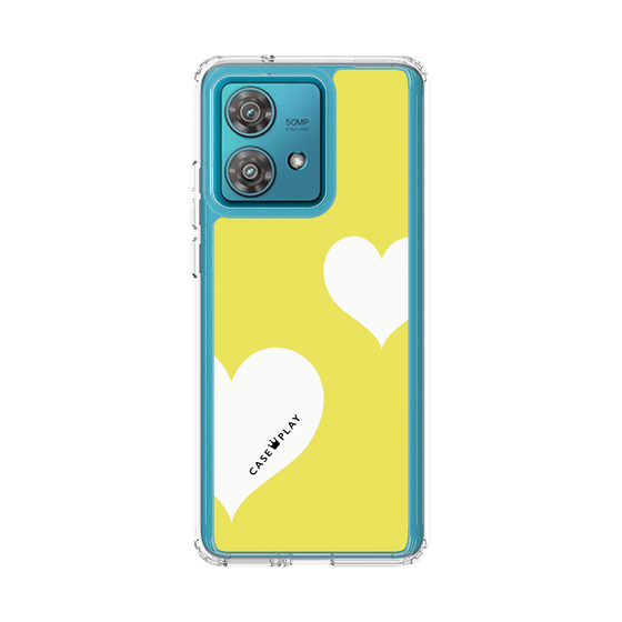 スリムプロテクションケース［ Two Hearts - Yellow ］