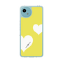 スリムプロテクションケース［ Two Hearts - Yellow ］