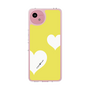 スリムプロテクションケース［ Two Hearts - Yellow ］