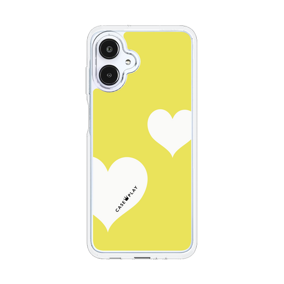 スリムプロテクションケース［ Two Hearts - Yellow ］