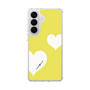スリムプロテクションケース［ Two Hearts - Yellow ］