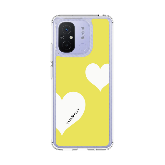 スリムプロテクションケース［ Two Hearts - Yellow ］