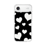 スリムプロテクションケース［ Dot Hearts - Black ］