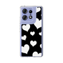 スリムプロテクションケース［ Dot Hearts - Black ］