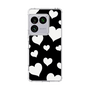 スリムプロテクションケース［ Dot Hearts - Black ］