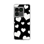 スリムプロテクションケース［ Dot Hearts - Black ］