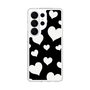 スリムプロテクションケース［ Dot Hearts - Black ］