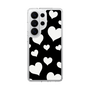 スリムプロテクションケース［ Dot Hearts - Black ］