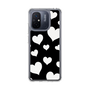 スリムプロテクションケース［ Dot Hearts - Black ］