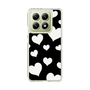 スリムプロテクションケース［ Dot Hearts - Black ］