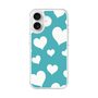 スリムプロテクションケース［ Dot Hearts - Blue ］