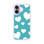 スリムプロテクションケース［ Dot Hearts - Blue ］